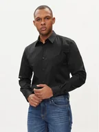 Koszule męskie - Guess Koszula Sunset M1YH20 W7ZK1 Czarny Slim Fit - miniaturka - grafika 1