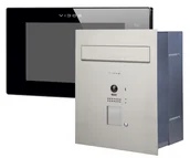 Wideodomofony - Zestaw wideodomofonu cyfrowego skrzynka na listy Vidos S1201A-SKP M1021B-2 - miniaturka - grafika 1