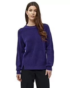 Peppercorn Damski sweter szkarłatny, granatowy, fioletowy melanż, XS - Swetry damskie - miniaturka - grafika 1