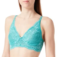 Koszulki i topy damskie - Triumph Amourette Charm Conscious N03 Stanik Kobiety, Topaz, 75F - miniaturka - grafika 1