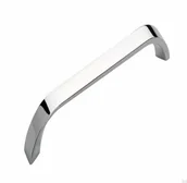 Zawiasy, okucia i inne akcesoria - Uchwyt meblowy podłużny 2381 160 Chrom Polerowany - miniaturka - grafika 1