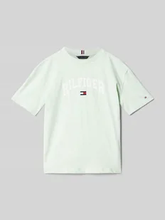 T-shirt z wyhaftowanym logo model ‘VARSITY’ - Koszulki dla chłopców - miniaturka - grafika 1