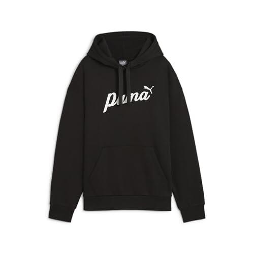 PUMA Damska bluza z kapturem Ess+ Script Fl Sweat