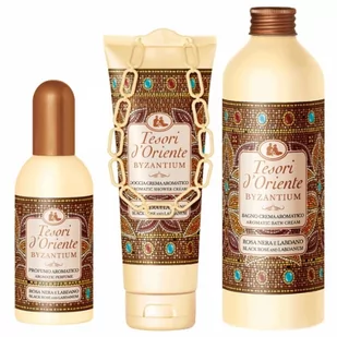 Tesori d'Oriente Tesori dOriente Zestaw Tesori dOriente Bizancjum żel pod prysznic płyn do kąpieli perfumy 2713-80890_20180126141952 - Zestawy perfum damskich - miniaturka - grafika 1