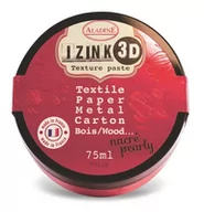 Decoupage - Aladine Pasta 3D, 75 ml, czerwona metaliczna - miniaturka - grafika 1