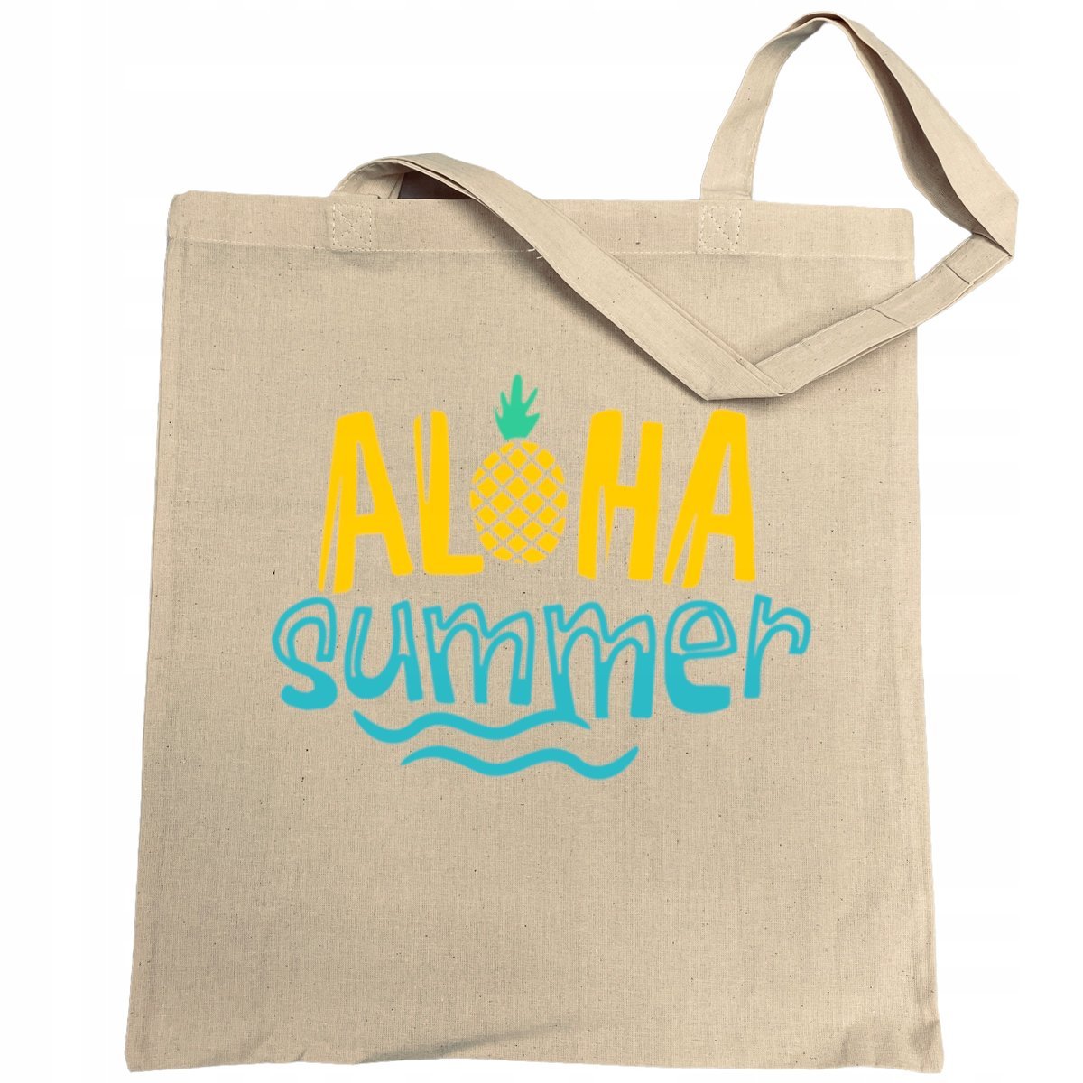 Torba na zakupy wakacyjny nadruk Aloha Summer