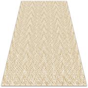 Dywany - Nowoczesny dywan na balkon wzór Deseń tkaniny 100x150 cm - miniaturka - grafika 1