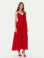 Sukienki - MICHAEL Michael Kors Sukienka koktajlowa MT583407R3 Czerwony Regular Fit - miniaturka - grafika 1