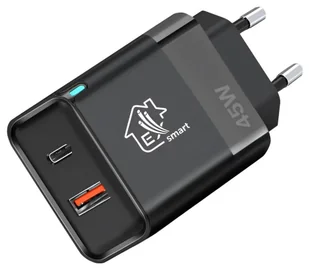 Extralink Smart Life 45W, USB-C + USB-A - Ładowarki do telefonów - miniaturka - grafika 1
