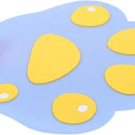 Akcesoria łazienkowe - Odświeżacz powietrza do odpływu podłogowego, pokrywa odpływu piwnicznego, silikonowy korek odpływowy, silikonowy łapacz włosów, pokrywa odpływu na owa - miniaturka - grafika 1