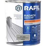 Farby zewnętrzne - Radach srebrny aluminiowy RAL 9006 półmat 0,75L - miniaturka - grafika 1