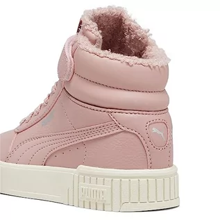 Buty dla dziewczynek - PUMA Carina 2.0 Mid WTR Ps sneakersy dziewczęce, Future Pink Silver Alpine Snow Metallic White, 29 EU - grafika 1