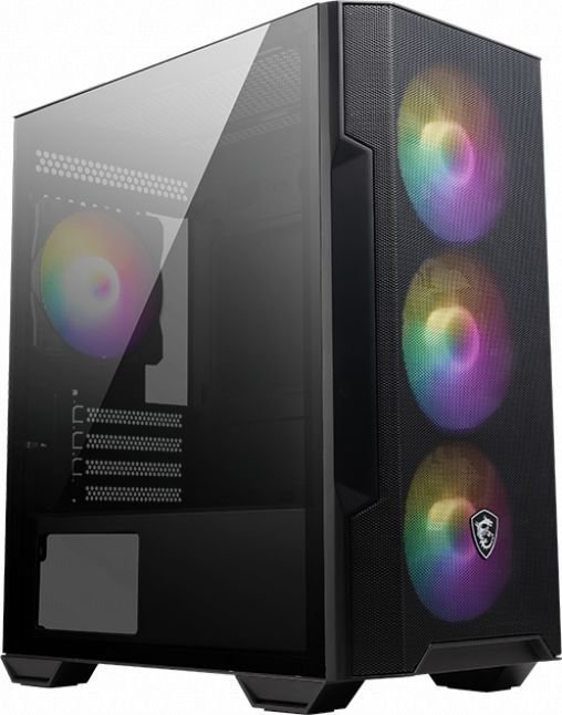 Komputer FingerIT Komputer Ryzen 7 5700X, 32 GB RAM, RTX 5060Ti, 1 TB M.2 PCIe, Windows 11 Home Trial MSI M100R