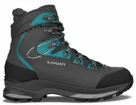 Buty trekkingowe damskie - Buty trekkingowe damskie Lowa Mauria EVO GTX Ws Gore-Tex anthrazit/turkis (220721 9768) - miniaturka - grafika 1