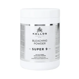 KALLOS KJMN BLEACHING POWDER SUPER 9 Rozjaśniacz do włosów 500 ml - Farby do włosów i szampony koloryzujące - miniaturka - grafika 1
