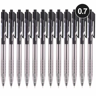 Pióro kulkowe Deli Q01320 0,7 mm czarne - Pióra kulkowe Pióro kulkowe Deli Q01320 0,7 mm czarne - Pióra kulkowe - miniaturka - grafika 1