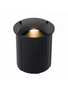 Nowodvorski Wpuszczana LAMPA schodowa PAT LED 8162 metalowa OPRAWA wpust LED 3W 3000K outdoor IP54 czarny 8162 - Lampy ogrodowe - miniaturka - grafika 3