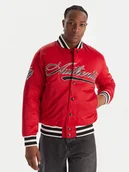 Kurtki męskie - Kappa Kurtka bomber Olao 38223CW Czerwony Regular Fit - miniaturka - grafika 1