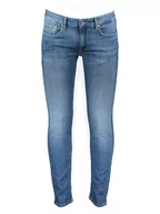 Spodnie męskie - Pepe Jeans Dżinsy - Slim fit - w kolorze niebieskim - miniaturka - grafika 1