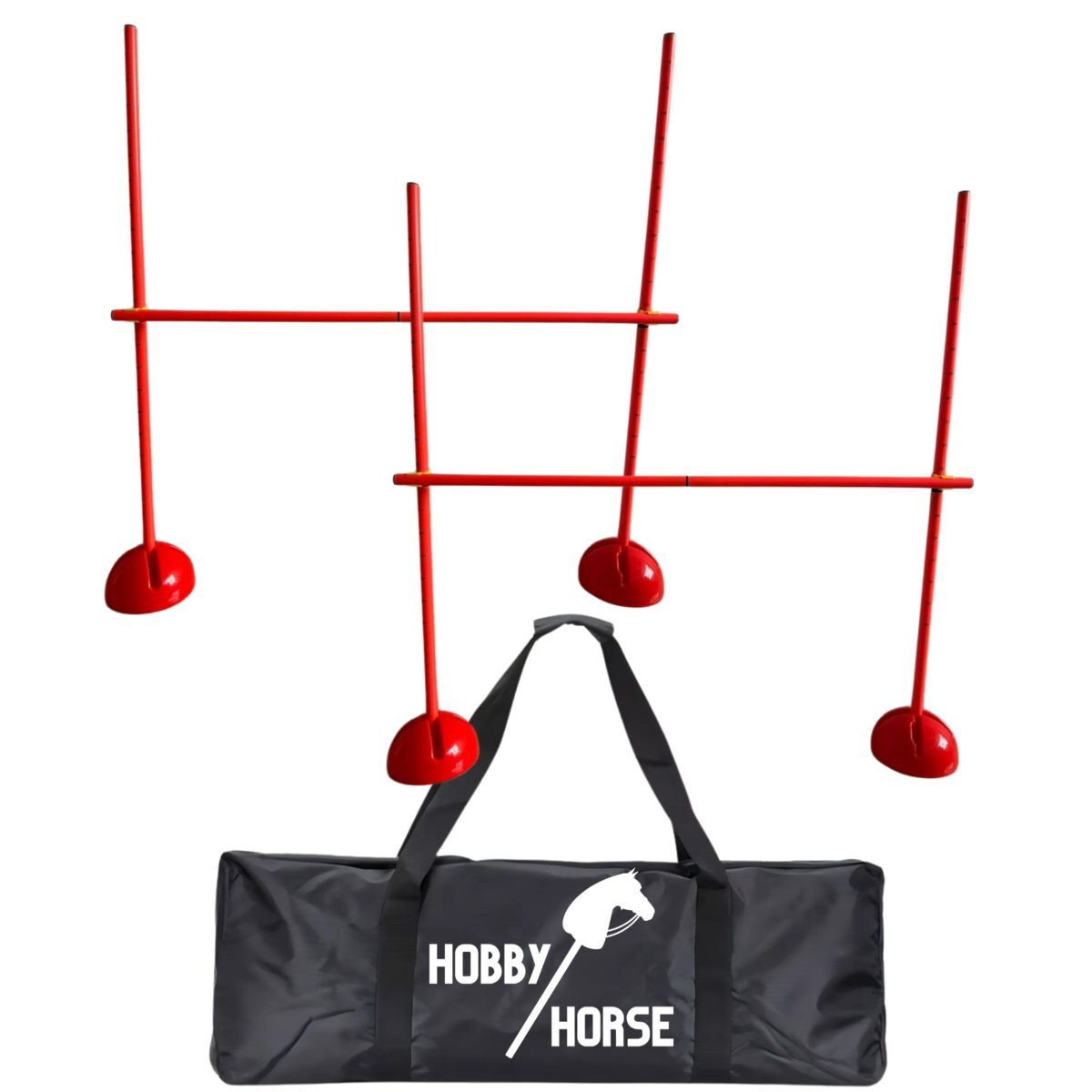 2 x PRZESZKODA HOBBY HORSE DO SKAKANIA SKIPPI 120CM KOŃ NA KIJU PRZENOŚNA [M-PRZESZKODA2]