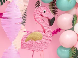 Party Deco Piniata Flaming - 1 szt. PIN8 - Dekoracje sali - miniaturka - grafika 1