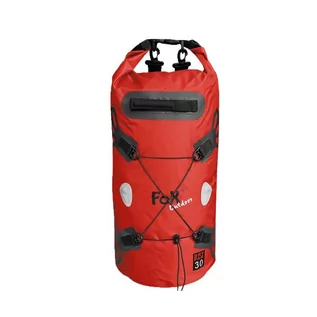 Torby podróżne - Fox Outdoor Torba Wodoszczelna Dry Pak 30L Czerwona - grafika 1