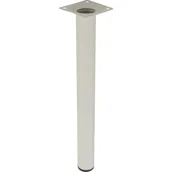 Zawiasy, okucia i inne akcesoria - Noga meblowa okrągła 30 cm biała - miniaturka - grafika 1