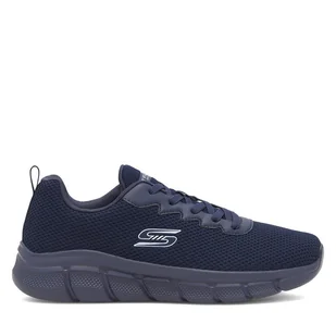 Sneakersy Skechers BOBS B FLEX 118106 NVY Granatowy - Sneakersy męskie - miniaturka - grafika 1