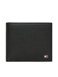 Tommy Hilfiger Duży Portfel Męski Th Flag Cc And Coin AM0AM13519 Czarny - Portfele - miniaturka - grafika 1