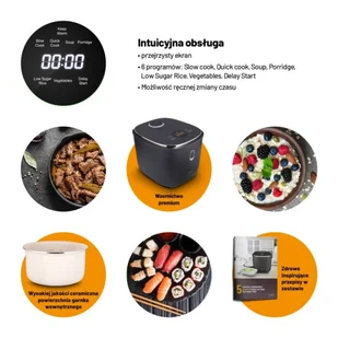 Ryżowar Lauben Low Sugar Rice Cooker 3000AT - Szybkowary - miniaturka - grafika 16