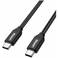 Kable komputerowe i do monitorów - Unitek Premium przewód USB-USB TypC 2M PD 100W C14059BK C14059BK - miniaturka - grafika 1