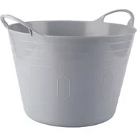 Kosze na bieliznę - Kosz wielofunkcyjny 15 l popielaty - miniaturka - grafika 1