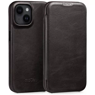 moVear flipSide 4S - Skórzane etui do Apple iPhone 14 (6,1") | Pokrowiec slim case, Skóra naturalna olejowana (Czarny) - Etui i futerały do telefonów moVear flipSide 4S - Skórzane etui do Apple iPhone 14 (6,1") | Pokrowiec slim case, Skóra naturalna olejowana (Czarny) - Etui i futerały do telefonów - miniaturka - grafika 1