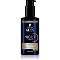 Serum do włosów - GLISS NIGHT ELIXIR OVERNIGHT REPAIR NOCNA KURACJA DO WŁOSÓW BEZ SPŁUKIWANIA 100ML - miniaturka - grafika 1