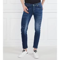 Spodnie męskie - John Richmond Jeansy | Slim Fit - miniaturka - grafika 1