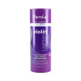 Fanola No Yellow Rozjaśniacz W Proszku Violet 450G - Farby do włosów i szampony koloryzujące - miniaturka - grafika 1