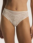 Majtki damskie - Majtki z wyższym stanem CMON Esotiq kremowy XL - miniaturka - grafika 1