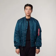 Kurtki męskie - Alpha Industries MA-1 SAGE NAVY - miniaturka - grafika 1