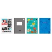 Szkolne artykuły papiernicze - Inter-druk Brulion A5 80k. język polski linia ZE53INT - miniaturka - grafika 1