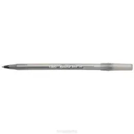 Przybory szkolne - BIC Długopis Round Stick czarny z kodem (60szt) - miniaturka - grafika 1