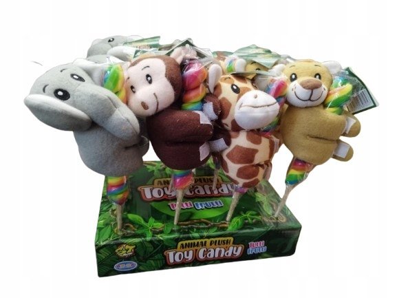 LIZAK Z MASKOTKĄ ANIMALS - ZWIERZĄTKA 1 SZT D1706
