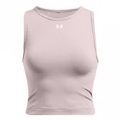 Koszulki i topy damskie - Damski top treningowy Under Armour UA Vanish Seamless Tank - beżowy - miniaturka - grafika 1