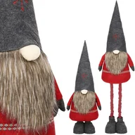 Ozdoby bożonarodzeniowe - Skrzat świąteczny 95-160 cm, krasnal na teleskopowych nóżkach, gnom CA0669 - miniaturka - grafika 1