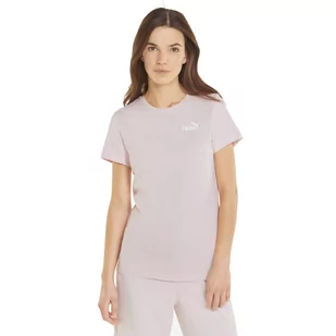 PUMA KOSZULKA DAMSKA T-SHIRT ESS EMBROIDERY TEE PINK 848331 82 XS - Koszulki i topy damskie - miniaturka - grafika 1