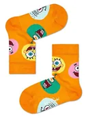 Skarpetki damskie - Happy Socks Skarpety "Sponge Bob Circle Of Friends" w kolorze pomarańczowym - miniaturka - grafika 1