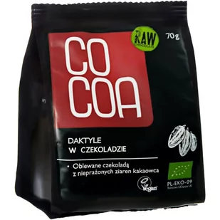 BIO PLANET DAKTYLE W SUROWEJ CZEKOLADZIE BIO 70 G COCOA zakupy dla domu i biura 44322469 - Orzeszki - miniaturka - grafika 1