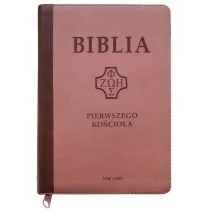 Biblia pierwszego Kościoła z paginat róż wenecki Praca zbiorowa - Religia i religioznawstwo - miniaturka - grafika 1
