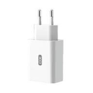 Ładowarki do telefonów - XO Ładowarka sieciowa L36 biała 1USB QC3.0 - miniaturka - grafika 1