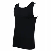 Koszulki męskie - PIERRE CARDIN Podkoszulek CZARNY Bezrękawnik M - miniaturka - grafika 1