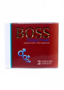 8x Tabletki Na Potencję Erekcję Mocną Boss Energy - Dłuższy seks - miniaturka - grafika 1